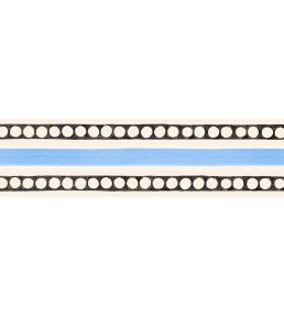 Slipware Border Wallpaper by CommonRoom Blue