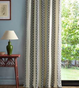 Sloe Blossom Fabric by Sanderson Woad/Porcelain