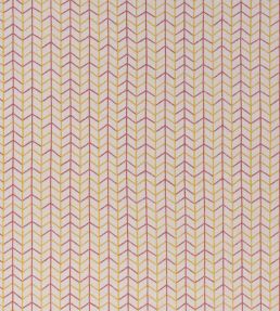 Small Way Fabric by Christopher Farr Cloth Raspberry