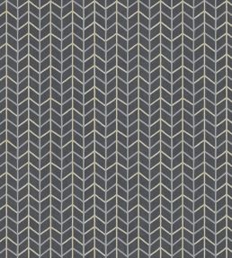 Small Way Grass Cloth Wallpaper by Christopher Farr Cloth Coal