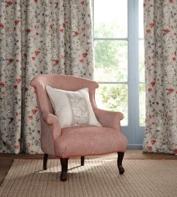 Snicket Fabric by Nina Campbell Beige