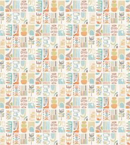 Snip Snip Wallpaper by Ohpopsi Sepia & Sage