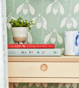 Snowdrop Wallpaper by Scion Sage