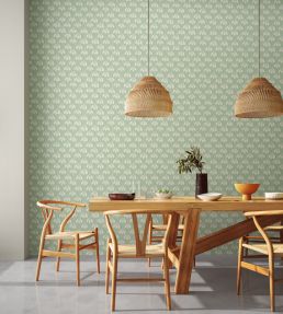 Snowdrop Wallpaper by Scion Sage