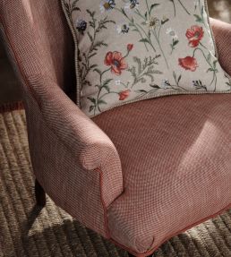 Snowshill Meadow Fabric by Nina Campbell Blush/Lilac