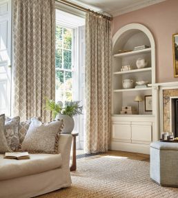 Soffiana Fabric by Prestigious Textiles Pumice
