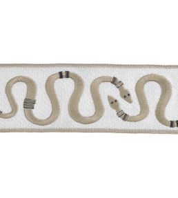 Sofia Embroidered Braid 57mm Trimming by Houles Seppia