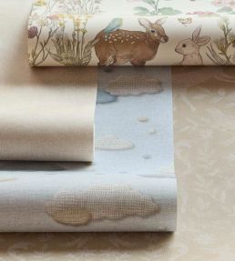 Soft Cloud Wallpaper by Eijffinger Blue