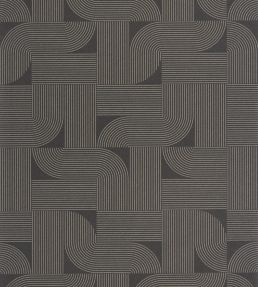 Softness Wallpaper by Caselio Noir Or