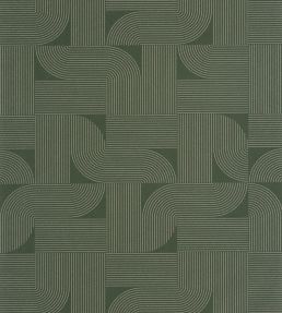 Softness Wallpaper by Caselio Vert Or