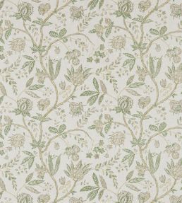 Solaine Fabric by Sanderson Olive/Pebble
