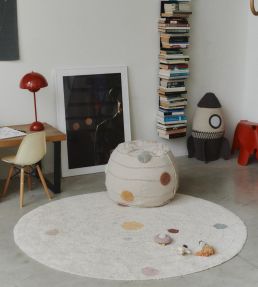 Lorena Canals Solar System rug Natural C-PLAY-SOLAR Natural