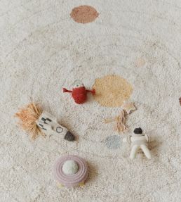 Lorena Canals Solar System rug Natural C-PLAY-SOLAR Natural