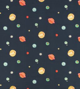 Solar System Fabric by Villa Nova Blue