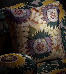 Soleils Cushion 50 x 50cm by Christian Lacroix Osier