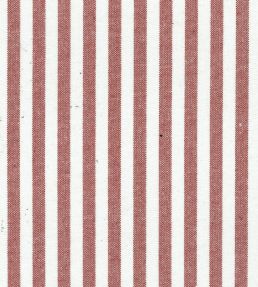 Solent Stripe Fabric by Titley and Marr Ruby