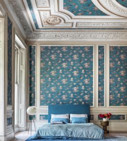 Soli e Nuvole Wallpaper by Cole & Son Black & White