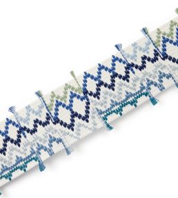 Solola Border Trim by Christopher Farr Cloth Azzurro