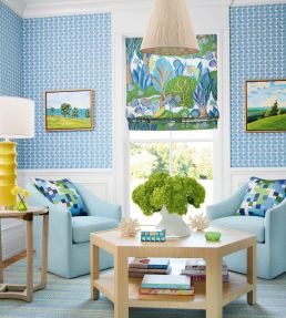 Solsbury Wallpaper by Thibaut Beige