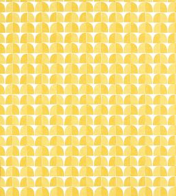 Solsbury Wallpaper by Thibaut Sunshine Yellow