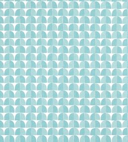 Solsbury Wallpaper by Thibaut Turquoise