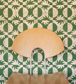Solstice Wallpaper by CommonRoom Spring Green