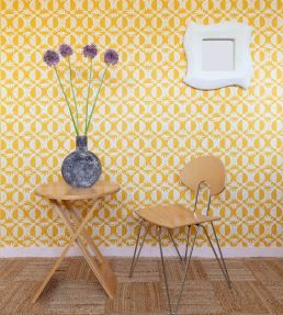 Solstice Wallpaper by CommonRoom Summer Yellow