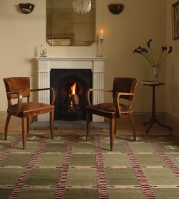 Livabliss Solum rug Green/Burgundy/White PRSL2300-23 Green/Burgundy/White