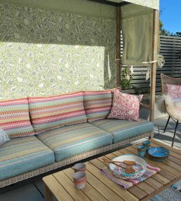 Somana Outdoor Fabric by Ian Sanderson Rusty Nail