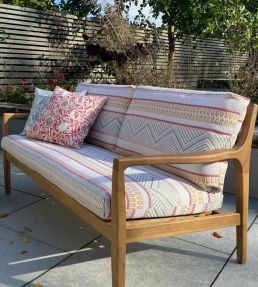 Somana Outdoor Fabric by Ian Sanderson Rusty Nail