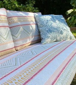Somana Outdoor Fabric by Ian Sanderson Mai Tai