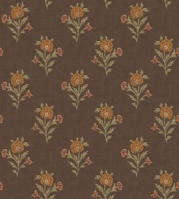 Somerton Wallpaper by Mulberry Home Espresso
