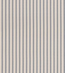 Somerton Stripe Fabric by Mulberry Home Blue