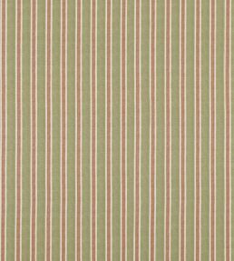 Somerton Stripe Fabric by Mulberry Home Green