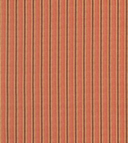 Somerton Stripe Fabric by Mulberry Home Russet