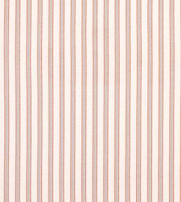Somerton Stripe Fabric by Mulberry Home Russet/Teal