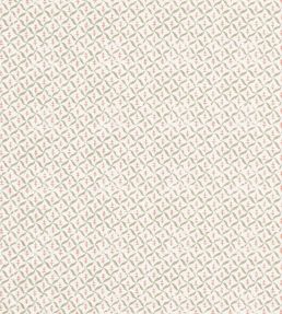 Somerton Trellis Fabric by Mulberry Home Red/Green