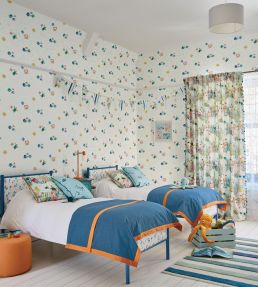 Something Fishy Wallpaper by Villa Nova Blue