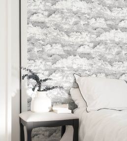 Songe Wallpaper by Casadeco Noir Gravure