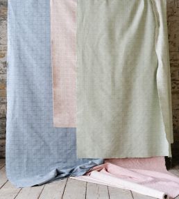 Songlines Fabric by Kate Medlicott Blue Moon