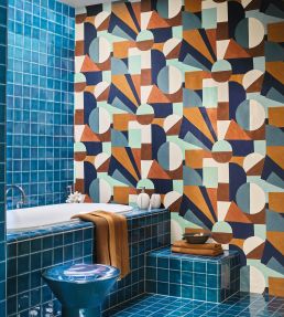 Sonia Wallpaper by Casamance Celadon