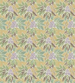 Sonia Fabric by Nina Campbell Ochre/Sage/Lilac