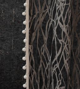 Sophie Beaded Fringe Trimming by Samuel & Sons Cream