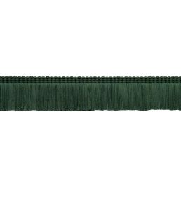 Sophie Brush Fringe Trimming by Samuel & Sons Viridian Green