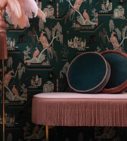 1/4" Sophie Cord with Tape Trimming by Samuel & Sons Wedgewood