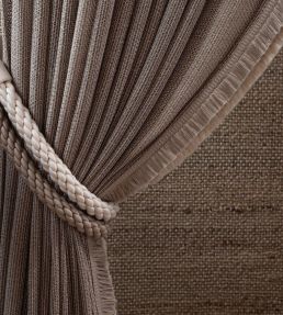 Sophie Cable Holdback Trimming by Samuel & Sons Walnut