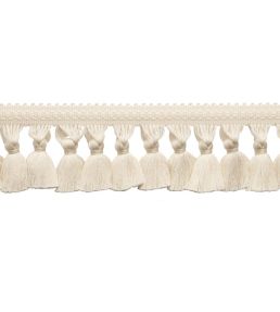 Sophie Tassel Fringe Trimming by Samuel & Sons Cream