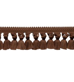Sophie Tassel Fringe Trimming by Samuel & Sons Walnut