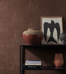 Soroa Wallpaper by Casamance Ocre