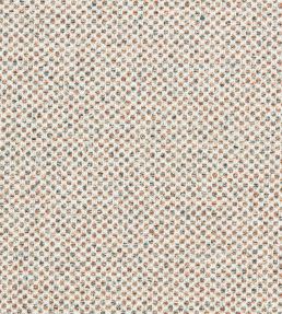 Sotano Fabric by Clarke & Clarke Cinnamon/Teal